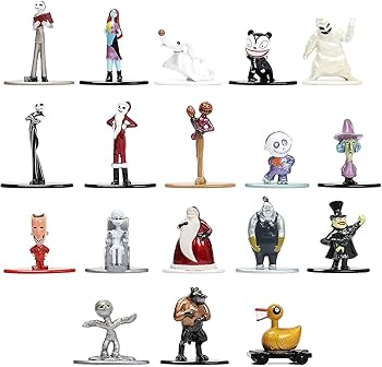 Jada Nightmare Before Christmas Nano Metalfigs 18 Pack